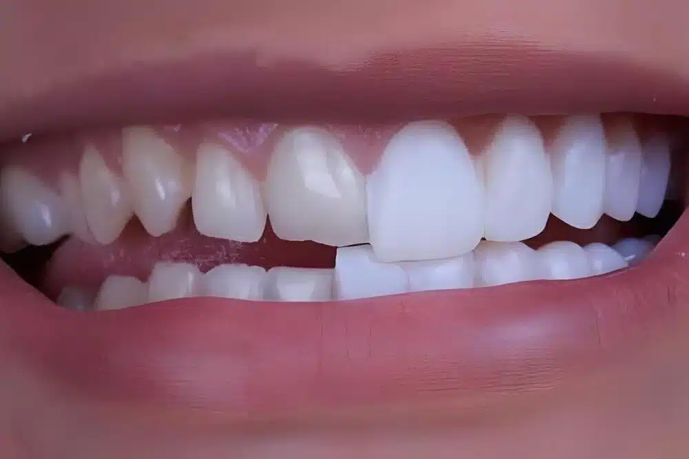 diferencia dentadura con carillas de composite