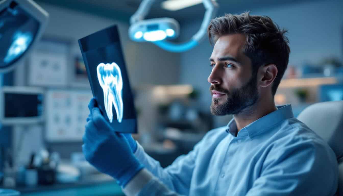 Absceso dental inflamacion rostro