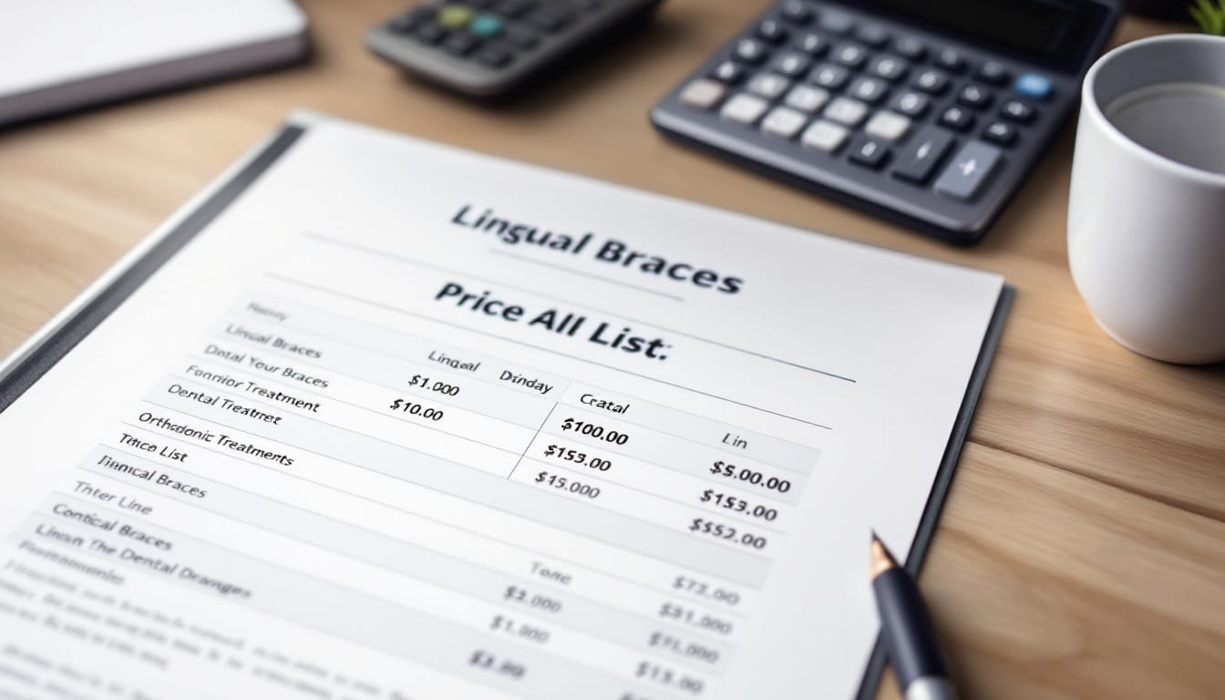 Precio ortodoncia lingual factores influyentes