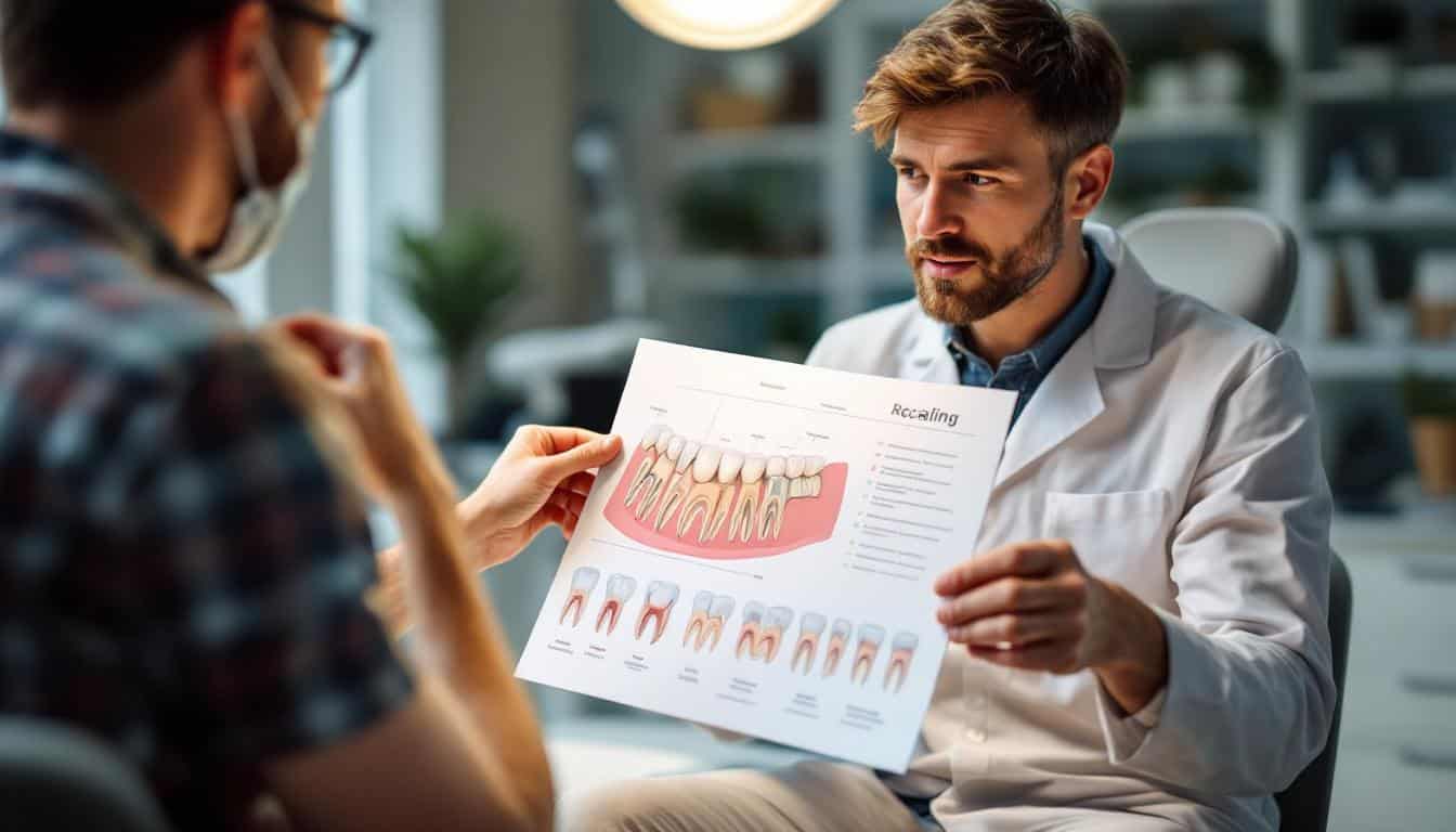 limpieza y raspado radicular