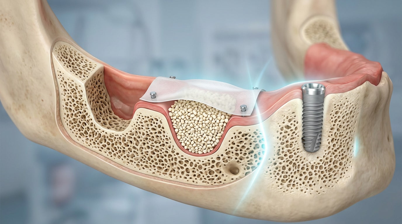 regeneración ósea guiada