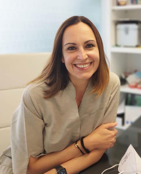 Dra. Ziortza Ugarte, odontóloga y responsable de la clínica