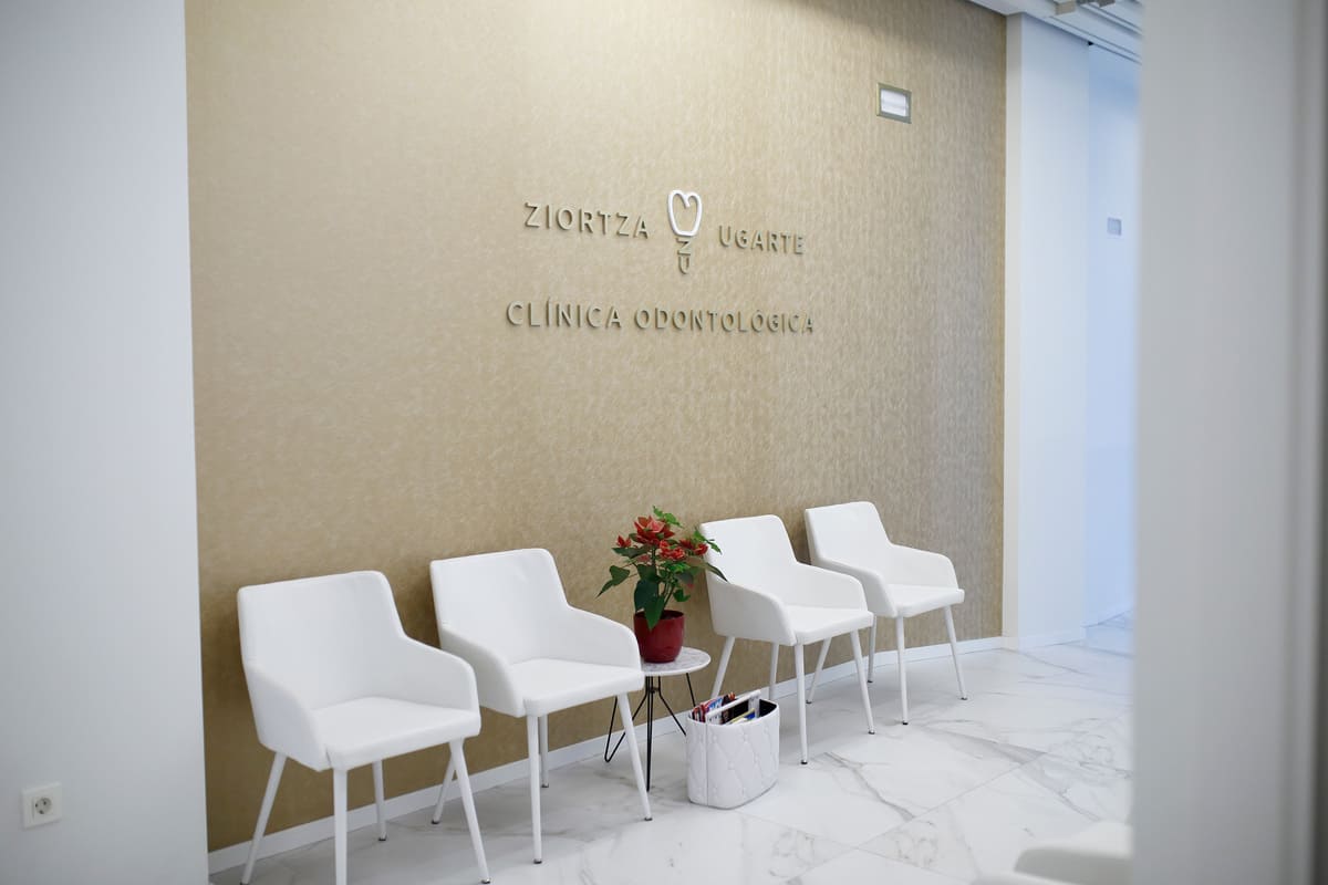Sala de espera de la clínica